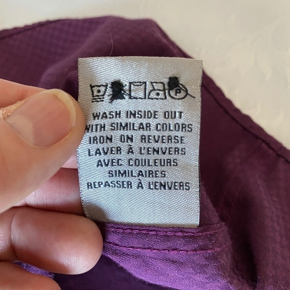 Le Chateau Tailored Fit Men's Purple Long Sleeve Button Up Shirt Size 16-16.5 - Picture 7 of 11